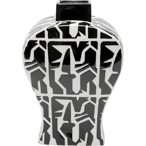 Kare Design Vaas Artistico zwart en wit - vtwonen shop