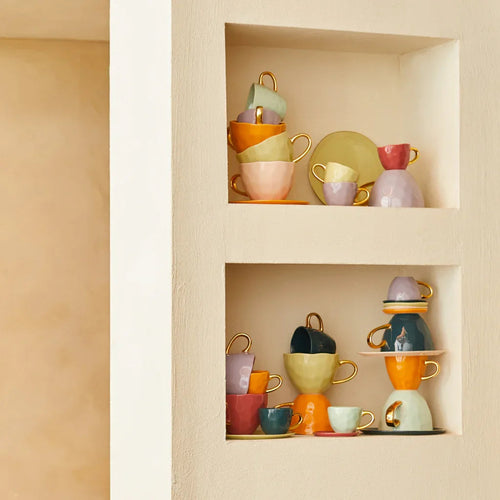 Urban Nature Culture Good Morning kopje Cappuccino/Tea - Celadon - 11x8cm