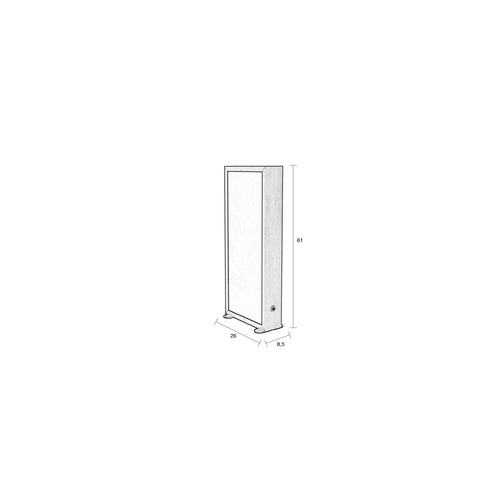 Zuiver Grow Vloerlamp L - Zwart - vtwonen shop