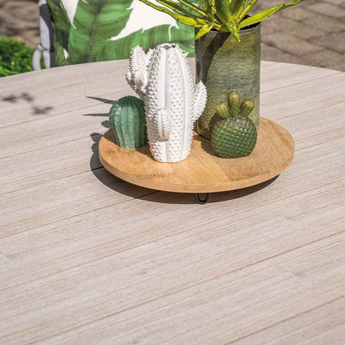 Garden Impressions tuinset Marbella - Tulli - vintage willow - Ø148x75 cm - 6-delig