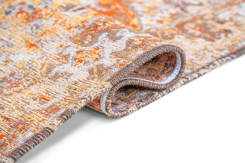 Remix vloerkleed 2054 Snow Cacao - Oranje - 170 x 240 cm