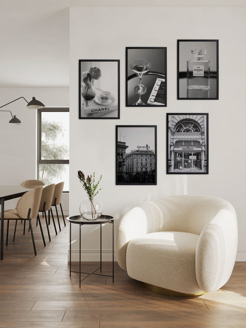 Zwarte lijst met kader 40x30 Number 5 - vtwonen shop