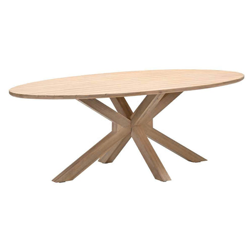 Garden Impressions tuintafel ovaal Tamako acacia 220x115 cm