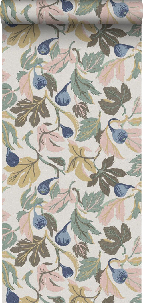 Borastapeter behang bladeren bruin - 49 cm x 10.05 m - 660802 - vtwonen shop