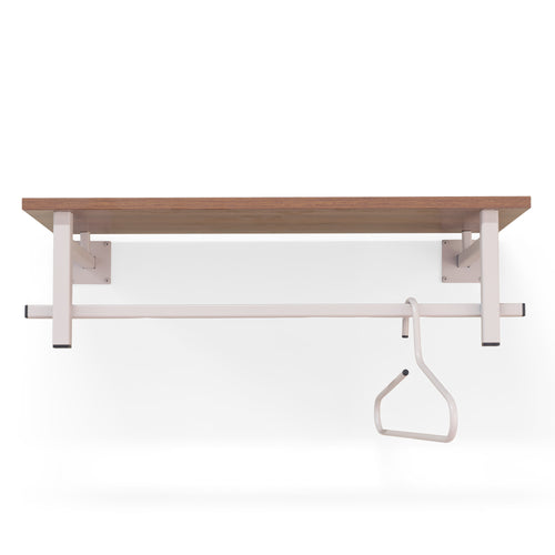 Spinder Design kapstok Simplon - Silky Taupe - Roede - Hoedenplank