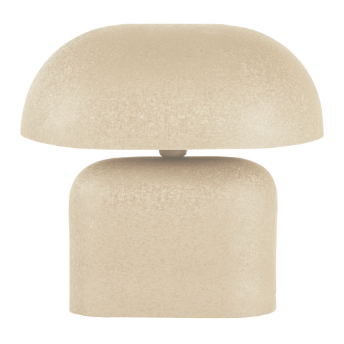 WOOOD tafellamp 26x37x37 cm Tilo - Metaal - Beige - 26x37x37