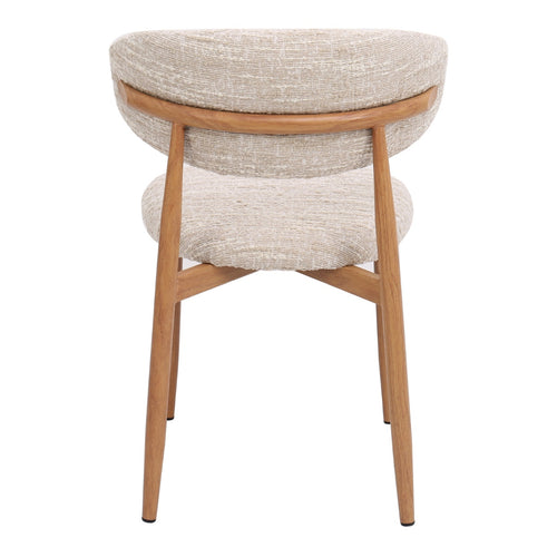 DÉJA Living Eetkamerstoel Skara - Beige/Naturel - Set van 2 - vtwonen shop