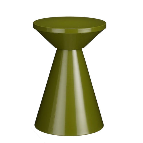Mica Decorations Jim Bijzettafel - Salontafel met Strak Design voor de Woonkamer - Nachtkastje van Stevig IJzer - Rond Tafeltje voor Extra