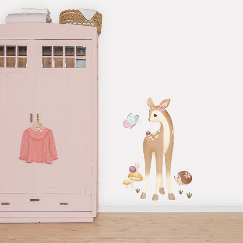 Little Dutch Muurstickers Fairy Garden - 55x80cm