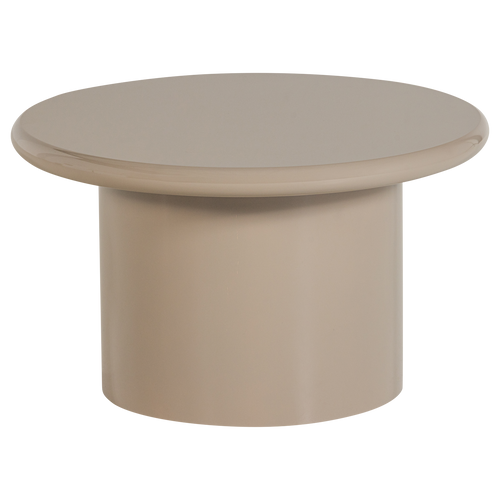 WOOOD bijzettafel Mavon - MDF Hoogglans - Zand - 35x60x60