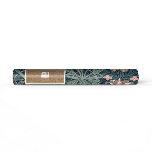 William Morris at Home Vliesbehang - Woodland Weeds Midnight