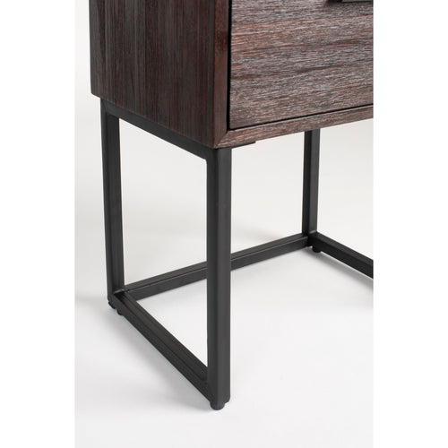 Housecraft Living Webster Bijzettafel/ Nachtkastje Teak Hout Bruin - vtwonen shop