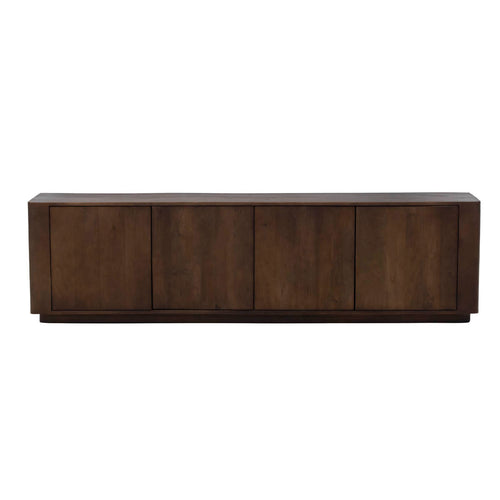 Giga Meubel Tv-Meubel Finn - Donkerbruin Hout - 200x40x55cm - vtwonen shop