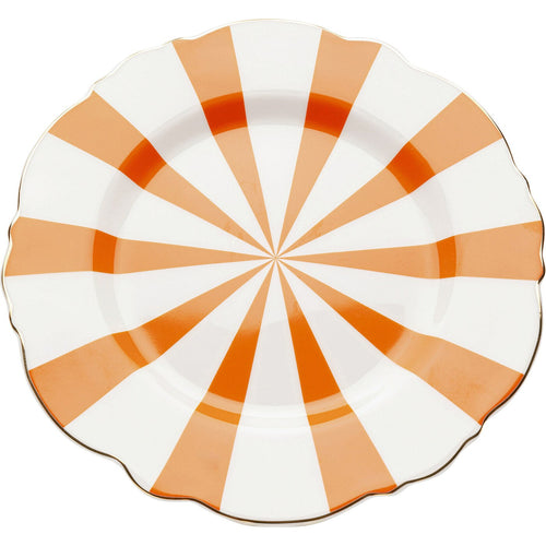 Kare Design Borden Harlequin Ø22cm oranje (6/set) - vtwonen shop