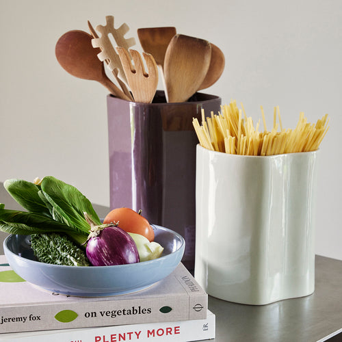 Hübsch soepbord Amare - steenpoeder - ø23xh5cm - vtwonen shop