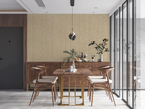 Livingwalls behang geometrische vormen beige, beige en geel - 53 cm x 10.05 m - AS-386972