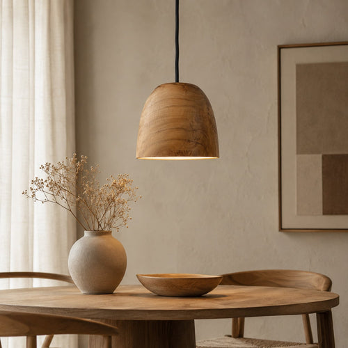 Originalhome Lampenkap Reclaimed Kubah teak