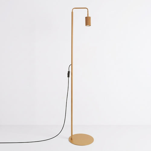 Sollux Lighting Vloerlamp KARBON 1 goud - 30x30x160cm