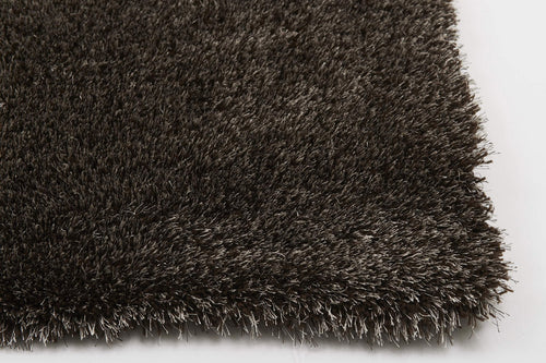 DÉJA Living Vloerkleed Lavar Mix - Donkerbruin Stof - 200x200cm