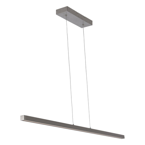 Mexlite hanglamp Danske - 1 lichts - 140x 125 cm - mat chroom - vtwonen shop