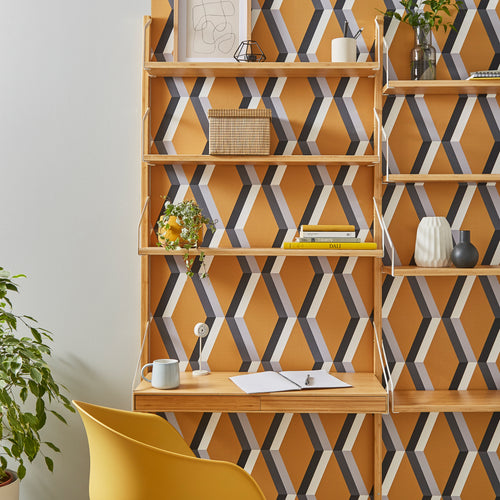 Graham & Brown Vliesbehang - Cirque Geometrisch
