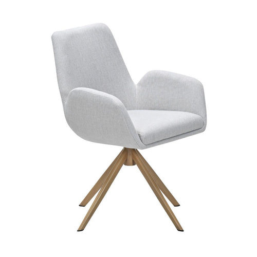 Garden Impressions Tuinstoel Amalia draaibaar -light teak look - valley sand