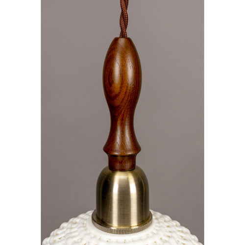 Dutchbone Poppy Hanglamp Breed - Grijs - vtwonen shop