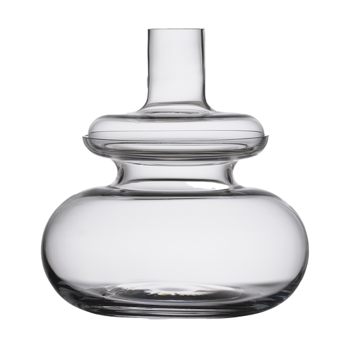 Zone Denmark Inu Ronde Glazen Vaas - 25 x 23 cm - vtwonen shop