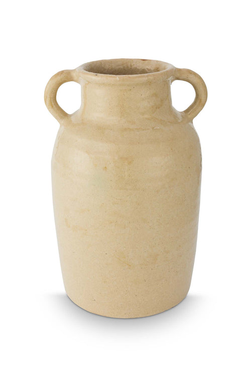vtwonen - Vaas - Terracotta - Beige - 24x37 cm