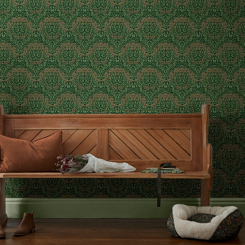 William Morris at Home Vliesbehang - Michaelmas Daisy Forest