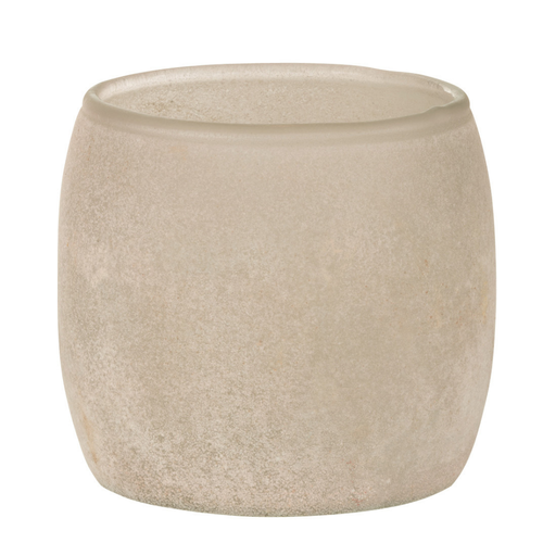 J-Line windlicht Poeder - glas - roze - small - 2 stuks - vtwonen shop