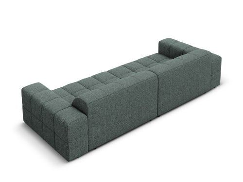 Cosmopolitan Design Bank Chicago 4-zits, chenille olie - 102x252x78cm