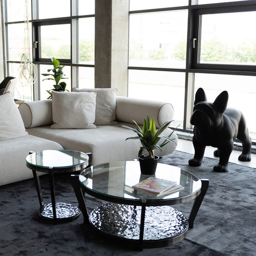 Kare Design Bijzettafel Monocolo Ø50cm graphite - vtwonen shop