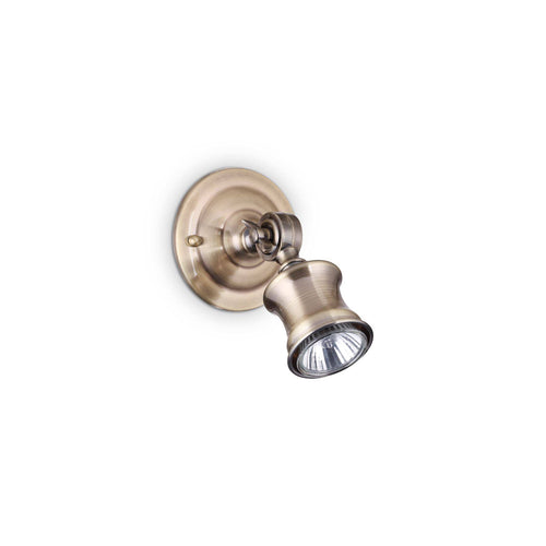 Ideal Lux Barber - 1 lichte wandlamp gepolijste afwerking, GU10