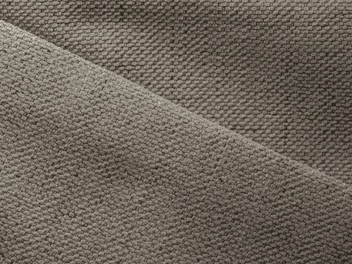 LaMiaSofa hoekbank links Ostia - textuurstof - donkerbeige - 244x149x79