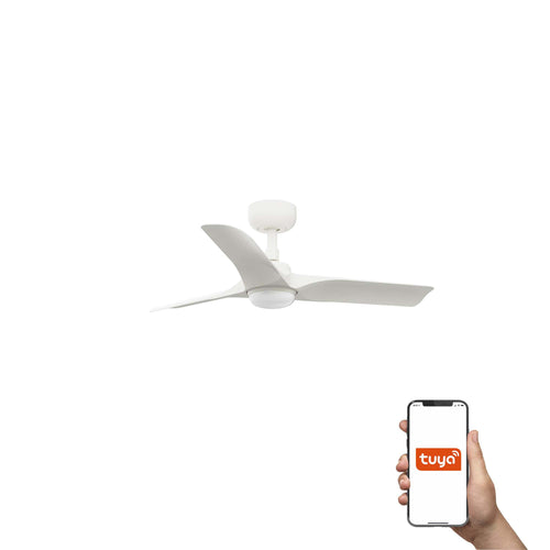 Faro Hey Hey 90cm Smart LED Plafondventilator Mat Wit CCT