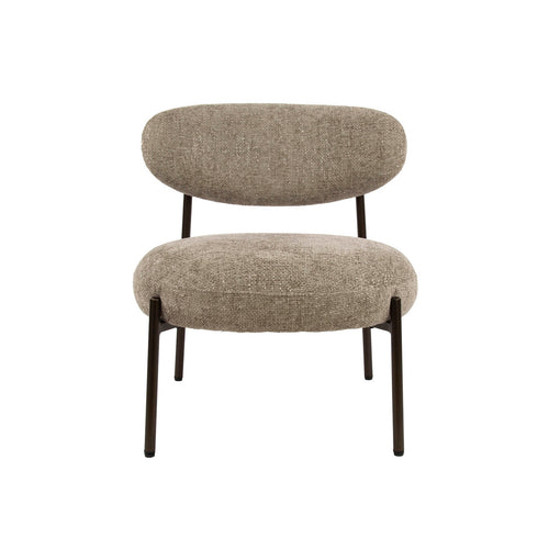 Giga Meubel Fauteuil Round Tissee - Zand Stof - 62x67x71cm - vtwonen shop