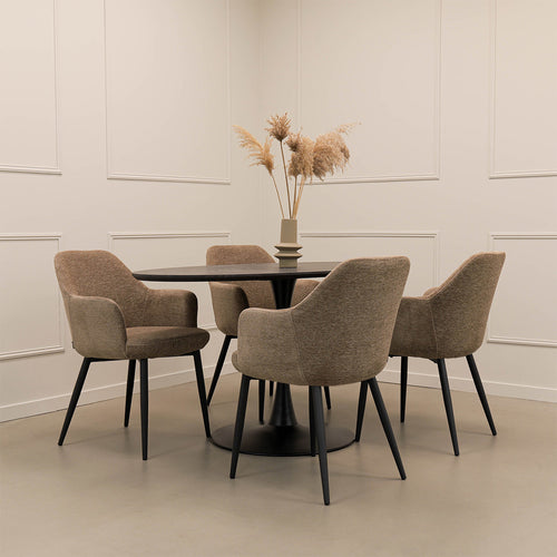 Kick eetkamerstoel Jodi - Groen