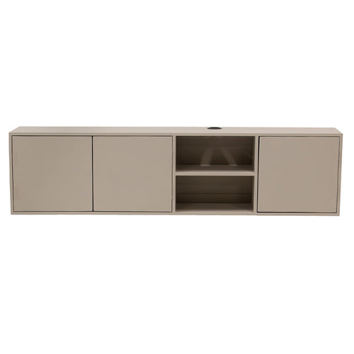 Giga Meubel Tv-Meubel Loiza - Mangohout - Taupe - 160cm - vtwonen shop