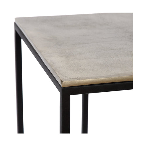 Atmooz bijzettafel Vanger - ruw antiek messing - 50 x 35 x H 55 cm
