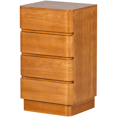 WOOOD ladekast/nachtkastje Fejo - MDF - Bruin - 70x40x34