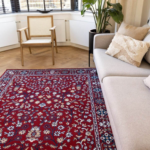Interieur05 Vintage Vloerkleed Nazly Rood/Blauw - 190 x 280 cm - vtwonen shop