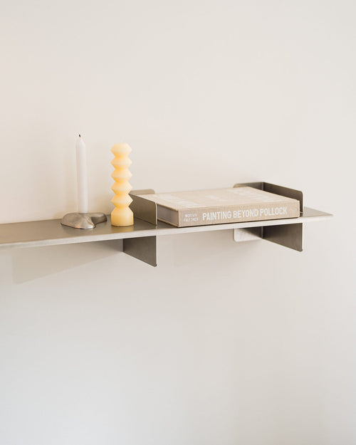 noo.ma Tivo Shelf 120 - RVS wandplank 120 cm