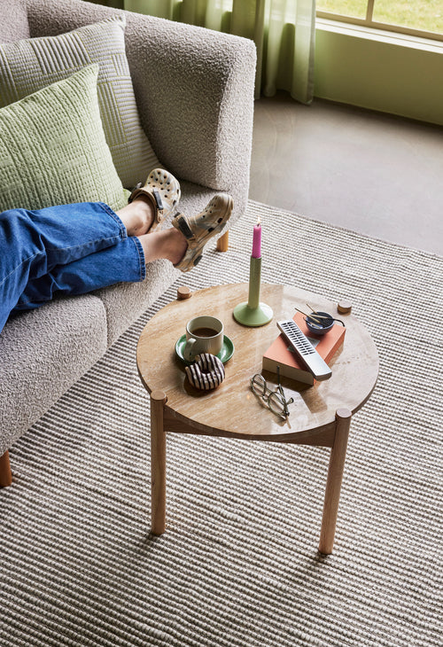 Hübsch kussen Floy - katoen/polyester - 60x60cm - vtwonen shop