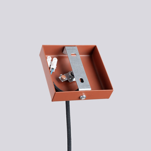 Sollux Lighting Hanglamp PASTELO 1 rood oker - 8x8x114cm