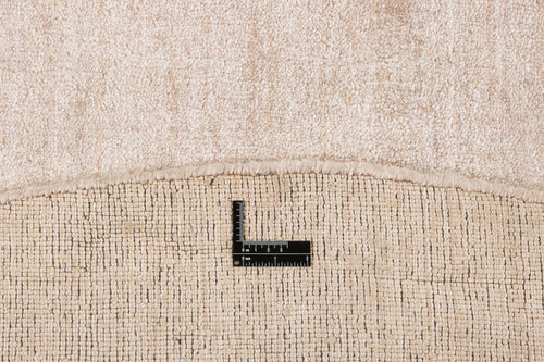 Vloerkleed MOMO Rugs Plain Dust Round Robusto Ivory 150 cm rond