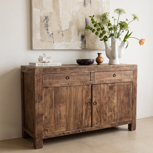 Raw Materials Farmwood houten dressoir - 120x45x85 cm