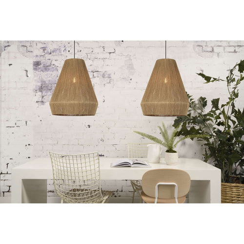GOOD&MOJO hanglamp Iguazu - bruin - Ø50cm - vtwonen shop