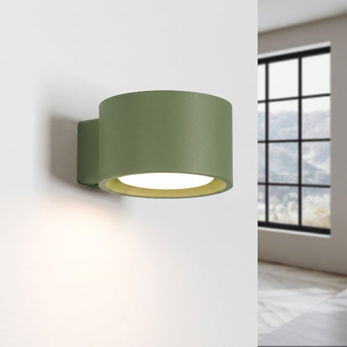 Sollux Lighting Wandlamp MODO 1 olijfgroen Gx53 - 10x12x6cm