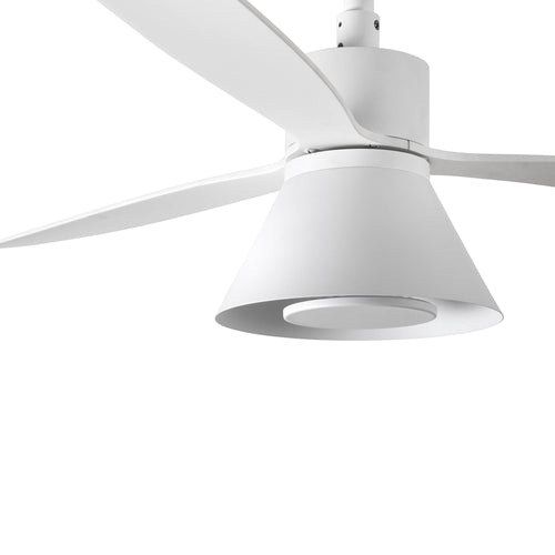 Faro Amelia Grote 3-bladige matwitte lamp met licht 2700-3500-5000K Tuya Smart System
